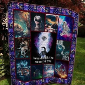 Astronaut Bs0204 2 Quilt Blanket  Quilt